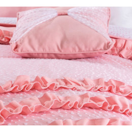 Комплект Rosa (покрывало 135x230 см, 1 декоративная подушка, 1 наволочка)